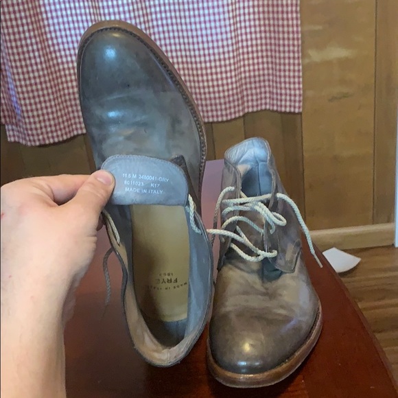 Frye Boots, Gray - Mens’ 11.5 - Picture 2 of 8